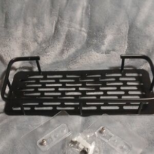 Black Metal Wall Shelf